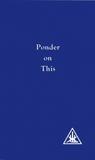 Ponder on This - paper