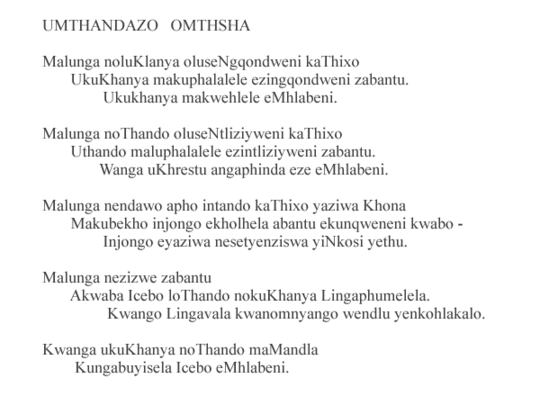 Xhosa