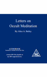 Letters on Occult Meditation Audiobook (MP3 CD) - Image