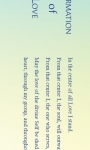 Affirmation of Love - bookmark - Image